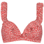 Beachlife Ditsy Flowers Plunge Bikinitop