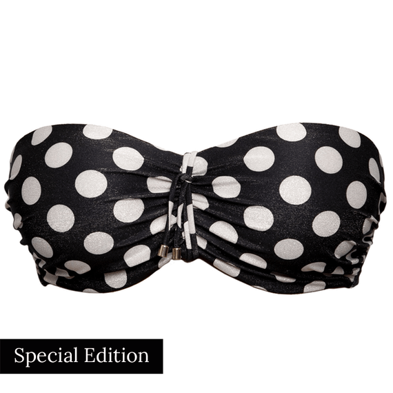 Diva Dot Bandeau Bikinitop