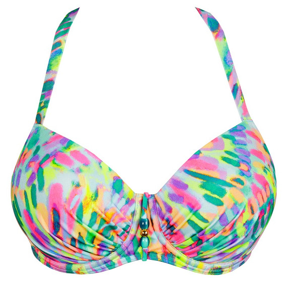 Primadonna Swim Douala Voorgevormde Balconette Bikinitop Impressionist Summer