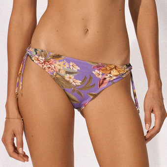 Dreamscape Tropics Bikini Hose mit Seitlichen Bändern