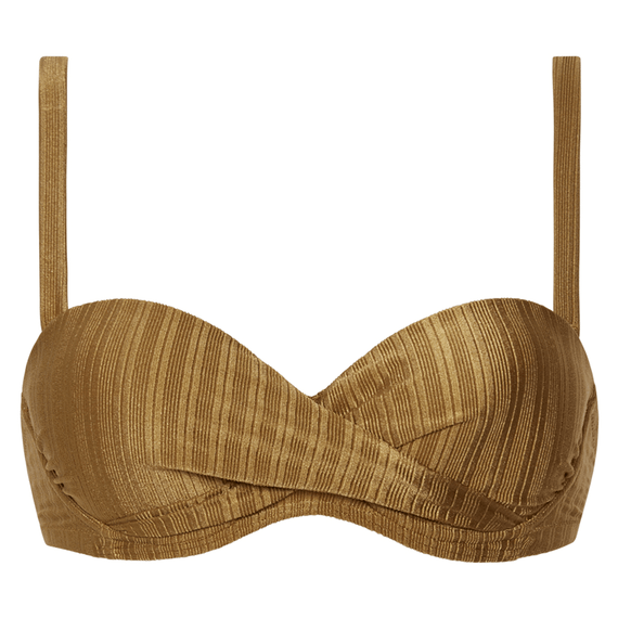 Dull Gold Multiway Bikinitop