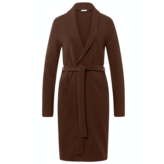 Hanro Easy Wear Badjas Dark Brown
