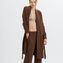 Hanro Easy Wear Badjas Dark Brown