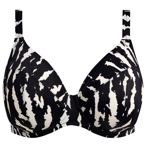 Elomi Swim Echo Shell Plunge Bikini Oberteil Black