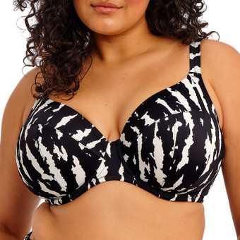 Echo Shell Plunge Bikinitop