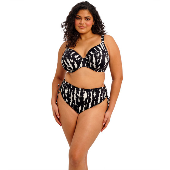 Elomi Swim Echo Shell Plunge Bikini Oberteil Black