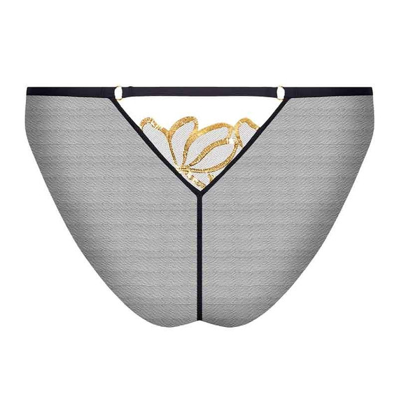Lise Charmel Eclats D'or Slip Noir