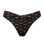 Watercult Eclectic Flames Bikinibroekje Burned Black