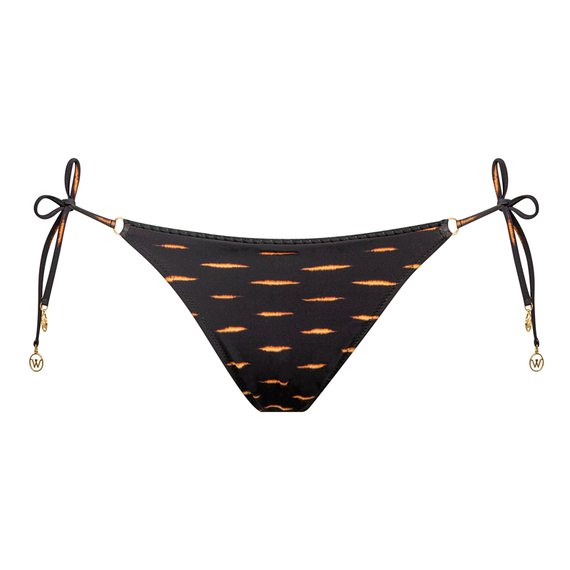 Watercult Eclectic Flames Strikbroekje Burned Black