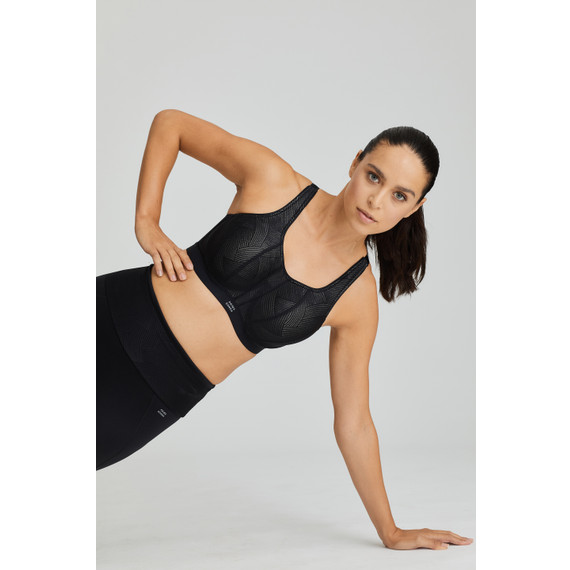 PrimaDonna Sport The Game Voorgevormde Sport BH Zwart