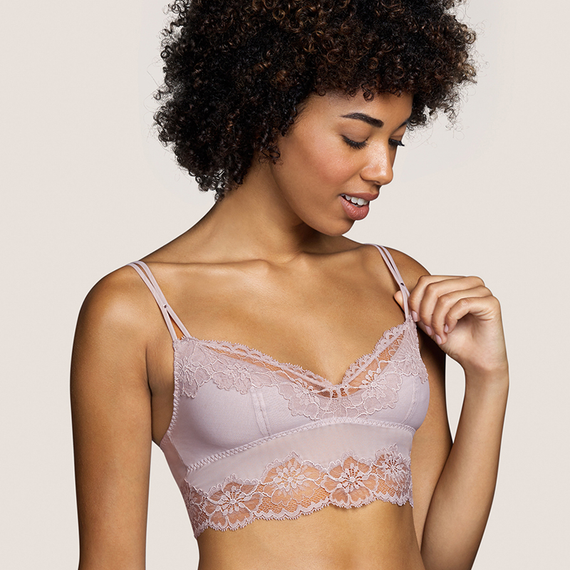 Andres Sarda Eden Rock Bralette Naked Lady Flower