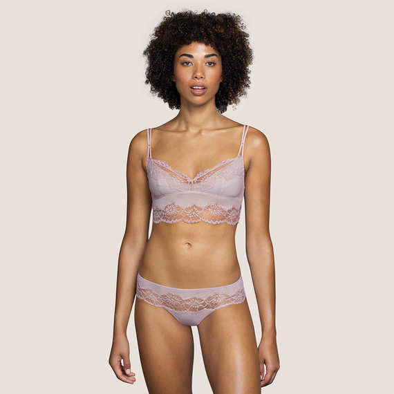 Andres Sarda Eden Rock Bralette Naked Lady Flower