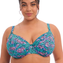 Elomi Electric Savannah Plunge Bikini Oberteil Leopard