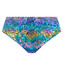 Elomi Bademode Electric Savannah Plunge Hohe Bikini Hose Zebra 