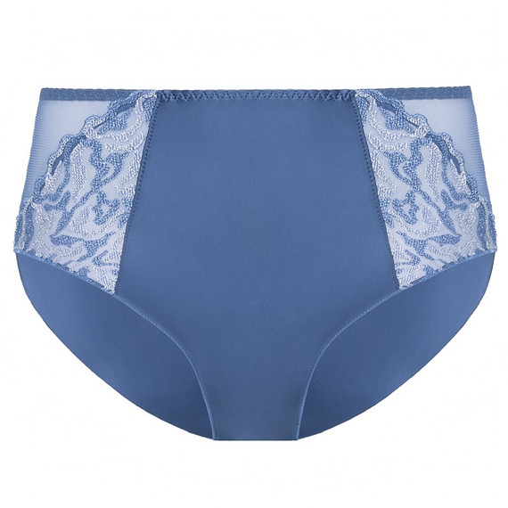 Louisa Bracq Electric Waves Tailleslip Blue Jeans