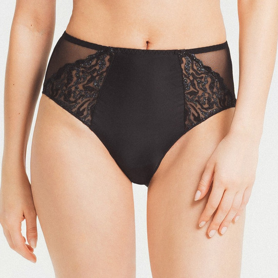 Louisa Bracq Electric Waves Taillenslip Noir