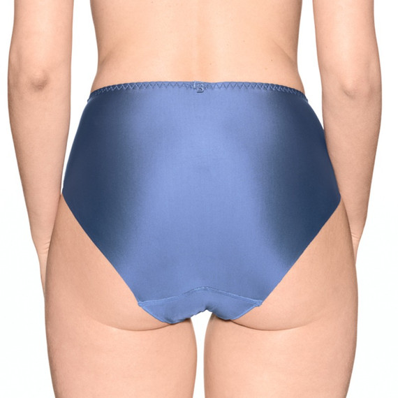 Louisa Bracq Electric Waves Tailleslip Blue Jeans