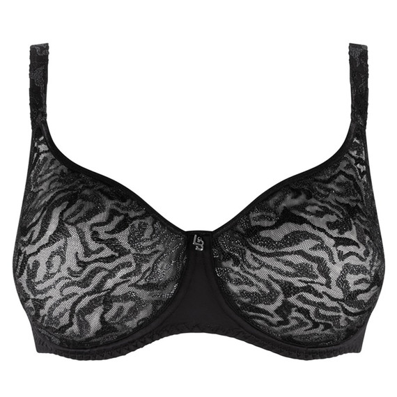 Louisa Bracq Electric Waves Nahtloser Bügel BH Noir