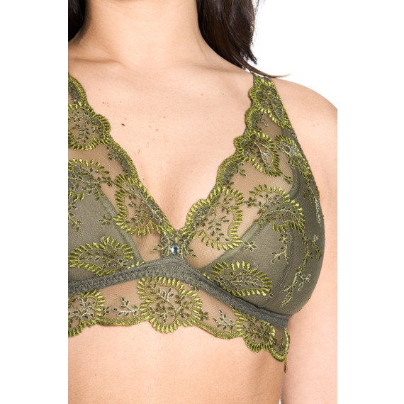 Louisa Bracq Elise Bralette Olive