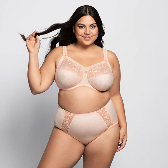 Ulla Ella Tailleslip Peach