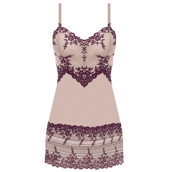 Wacoal Embrace Lace Nachtjurkje Sphinx Pickled Beet