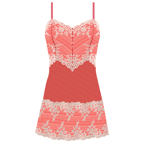 Wacoal Embrace Lace Nachthemd Faded Rose/White Sand