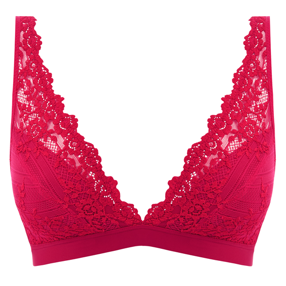 Wacoal Embrace Lace Bralette Persian Red