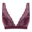 Wacoal Embrace Lace Bralette Italian Plum