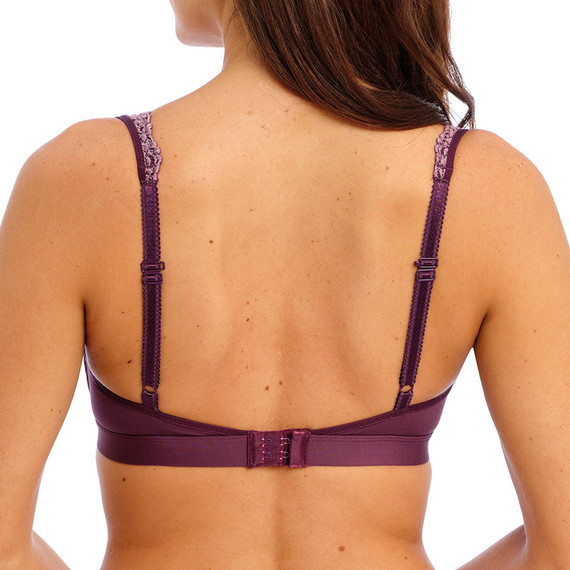 Wacoal Embrace Lace Bralette Italian Plum