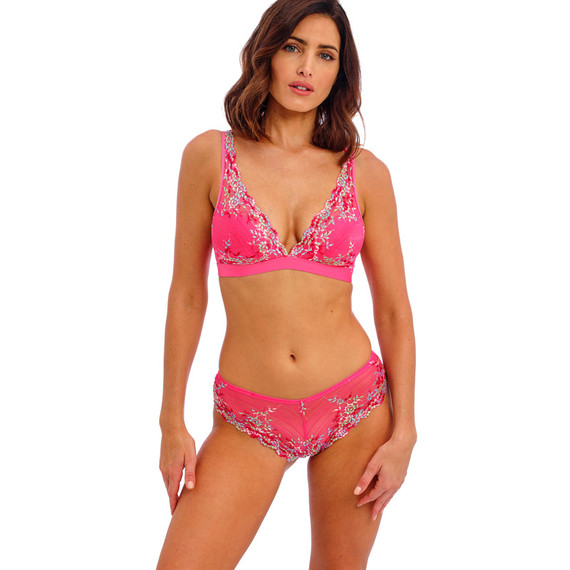 Wacoal Embrace Lace Bralette Hot Pink