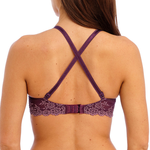 Wacoal Embrace Lace Plunge BH Italian Plum