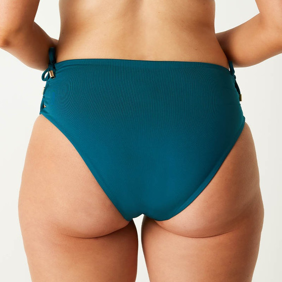 Annadiva Swim Emerald City Hoog Strikbroekje Emerald