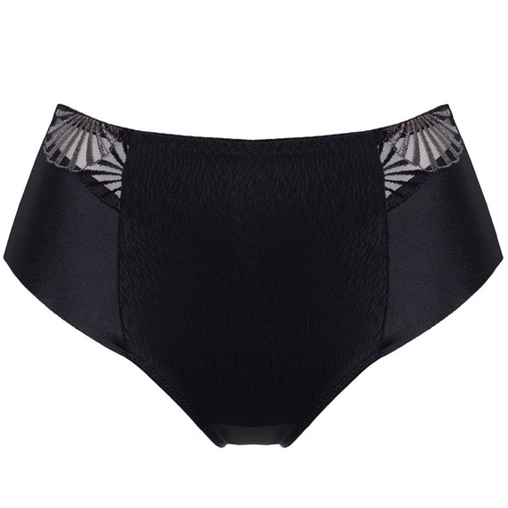Ulla Emily Tailleslip Zwart