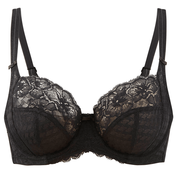 Panache Envy Full Cup BH Black 