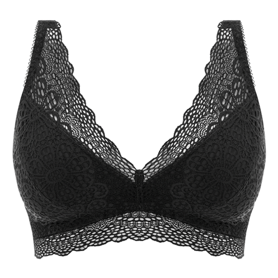 Freya Erin Bralette Black