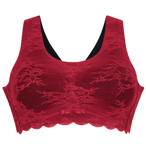 Anita Lingerie Essential Lace Bralette Red
