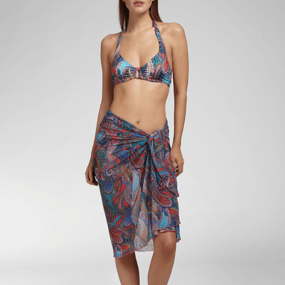 Cyell Eternal Sunshine Pareo Paisley Print