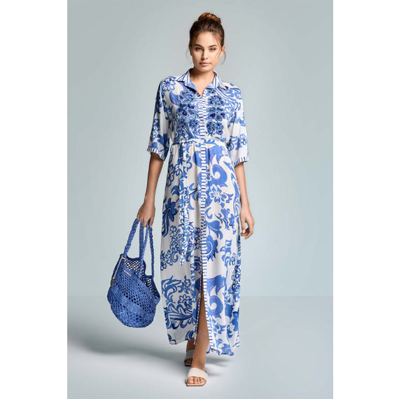 Iconique Eulalia Strandtas Light Blu