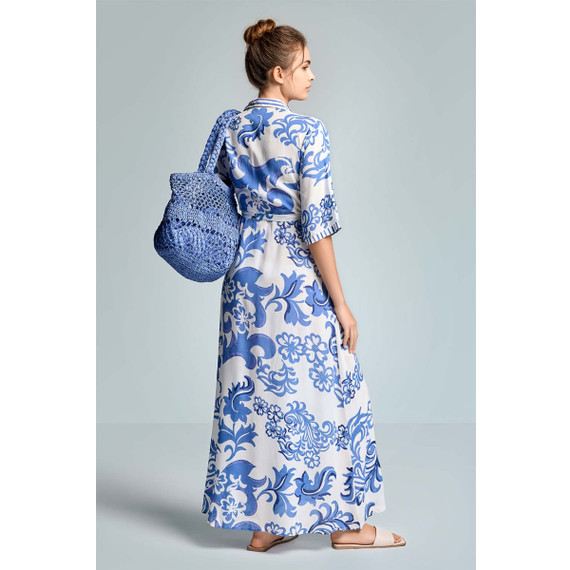 Iconique Eulalia Strandtas Light Blu