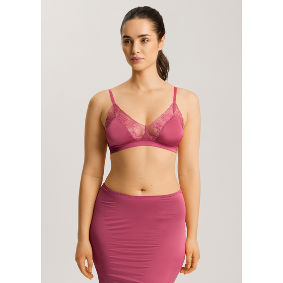 Hanro Eva Soft Cup BH Rose Wine