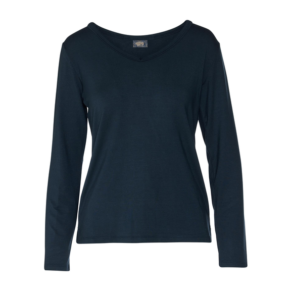 Essenza Eva Uni Pyjamashirt Nightblue