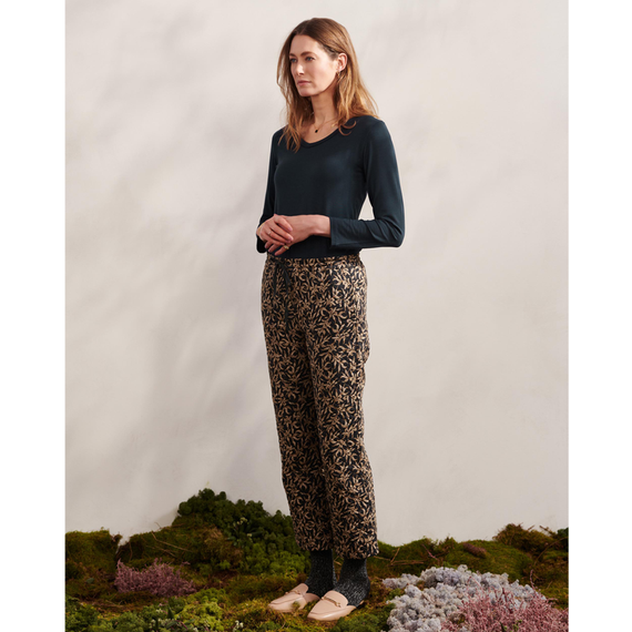 Essenza Eva Uni Pyjamashirt Nightblue