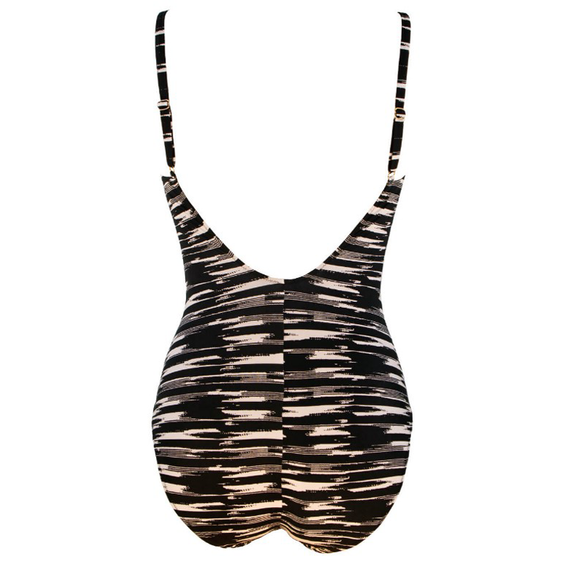 Maryan Mehlhorn Expedition Voorgevormd Badpak Black-Cream