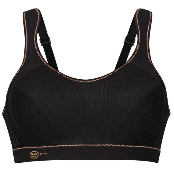 Anita Active Extreme Control Sport BH Black Gold