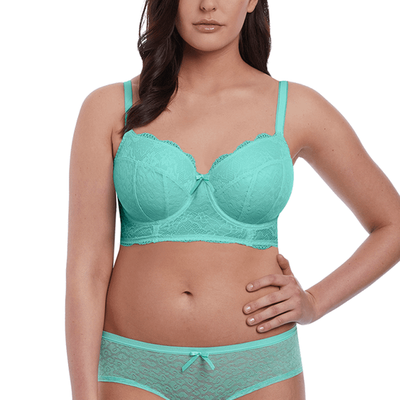 Freya Fancies Longline BH Azure