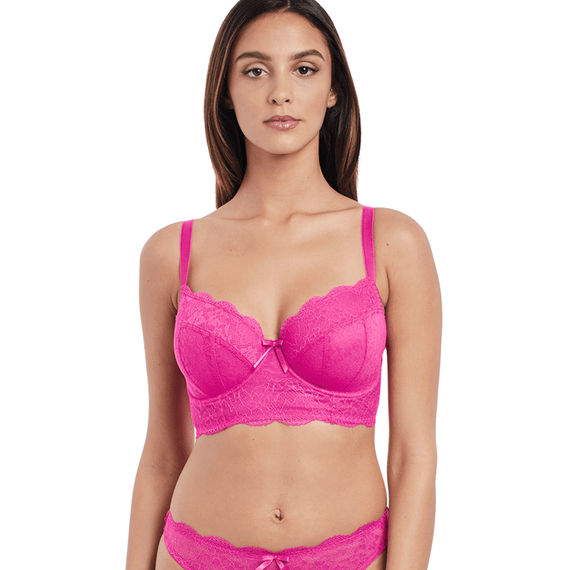 Freya Fancies Longline BH Orchid