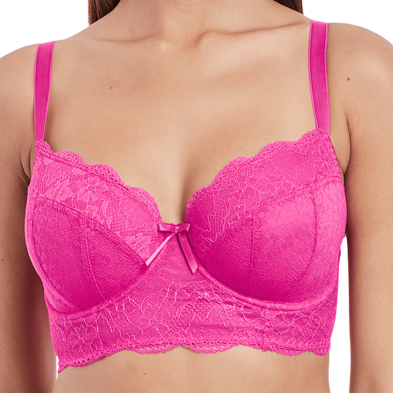 Freya Fancies Longline BH Orchid