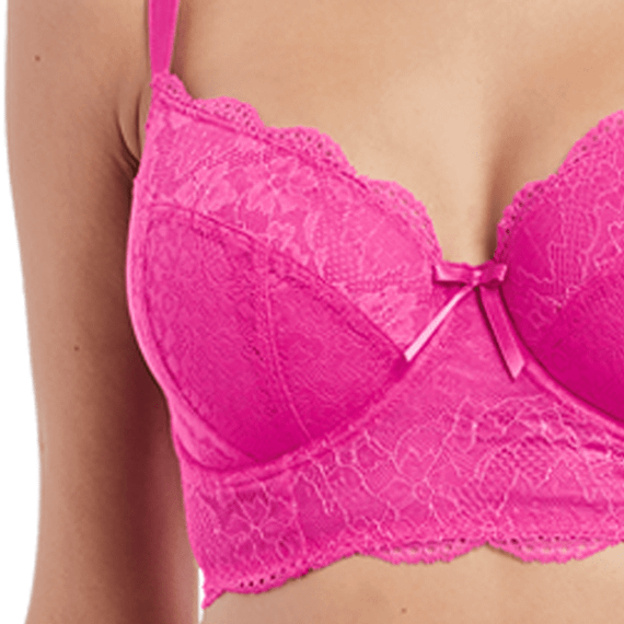 Freya Fancies Longline BH Orchid