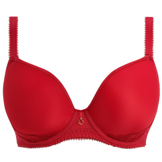 Freya Lingerie Fascinate Voorgevormde Plunge BH Cherry