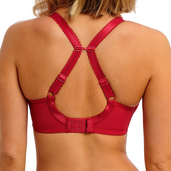 Freya Lingerie Fascinate Voorgevormde Plunge BH Cherry